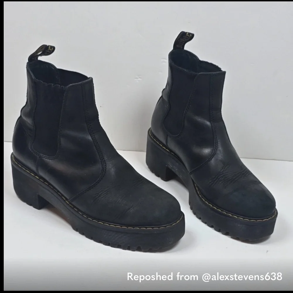 Dr. Martens Black Ankle Boots - Picture 5 of 5